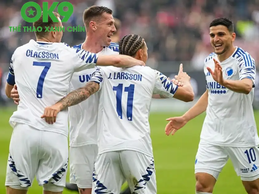 Copenhagen đủ khả năng giành ít nhất 1 trận hòa ở chuyến làm khách tại Malmo sắp tới (Ảnh: CLB)